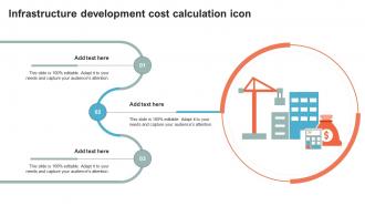 Infrastructure Development Cost Calculation Icon