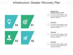 Infrastructure disaster recovery plan ppt powerpoint presentation professional ideas cpb