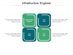 Infrastructure engineer ppt powerpoint presentation visual aids example file cpb