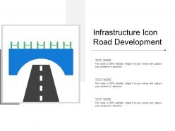 Infrastructure icon road development