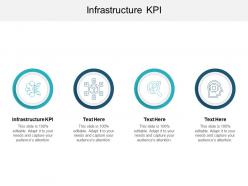 Infrastructure kpi ppt powerpoint presentation file portrait cpb