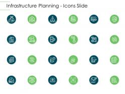 Infrastructure planning icons slide