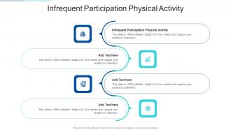 Infrequent Participation Physical Activity In Powerpoint And Google Slides Cpb