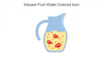 Infused Fruit Water Colored Icon In Powerpoint Pptx Png And Editable Eps Format