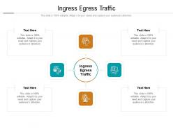 Ingress egress traffic ppt powerpoint presentation professional microsoft cpb