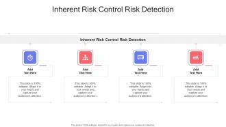 Inherent Risk Control Risk Detection In Powerpoint And Google Slides Cpb