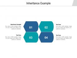 Inheritance example ppt powerpoint presentation icon summary cpb