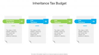Inheritance Tax Budget In Powerpoint And Google Slides Cpb