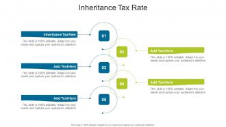 Inheritance Tax Rate Advice Writers Job In Powerpoint And Google Slides Cpb