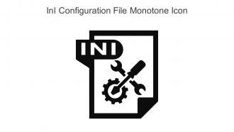 InI Configuration File Monotone Icon In Powerpoint Pptx Png And Editable Eps Format
