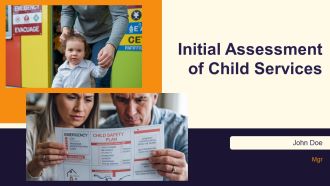 Initial Assessment Of Child Services PPT Designs AT