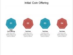 Initial coin offering ppt powerpoint presentation infographic template portrait cpb