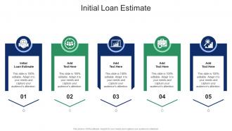 Initial Loan Estimate In Powerpoint And Google Slides Cpb