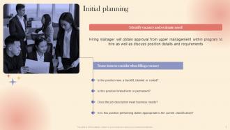 Initial Planning Quick Handbook For Internal Mobility