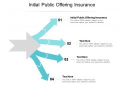 Initial public offering insurance ppt powerpoint presentation file diagrams cpb