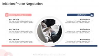 Initiation Phase Negotiation In Powerpoint And Google Slides Cpb