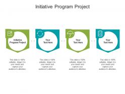 Initiative program project ppt powerpoint presentation file slides cpb