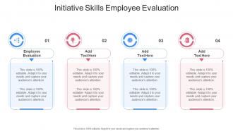Initiative Skills Employee Evaluation In Powerpoint And Google Slides Cpb