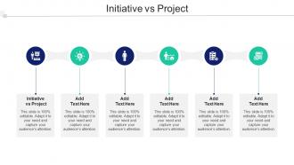 Initiative Vs Project Ppt Powerpoint Presentation Inspiration Layout Ideas Cpb