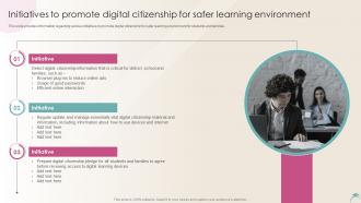 Initiatives To Promote Digital Citizenship Distance Learning Playbook