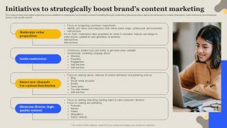 Initiatives To Strategically Boost Brands Content Boosting Brand Awareness Measures