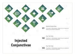 Injected conjunctivae ppt powerpoint presentation professional infographics
