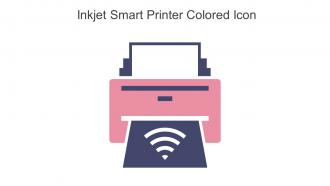 Inkjet Smart Printer Colored Icon In Powerpoint Pptx Png And Editable Eps Format