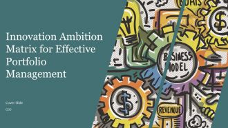Innovation Ambition Matrix For Effective Portfolio Management PPT Designs AT