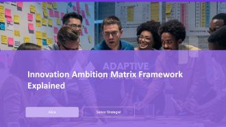 Innovation Ambition Matrix Framework Explained PPT Demonstration AT