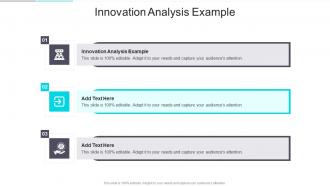 Innovation Analysis Example In Powerpoint And Google Slides Cpb