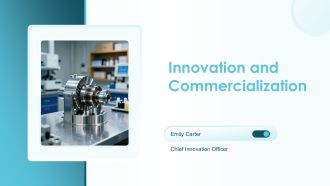 Innovation and Commercialization PPT Demonstration VA