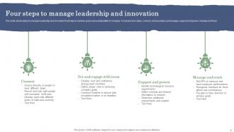 Innovation And Leadership Powerpoint Ppt Template Bundles