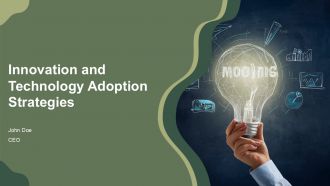Innovation And Technology Adoption Strategies PPT Guidelines AT