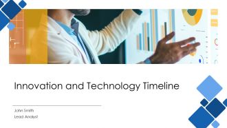 Innovation And Technology Timeline PPT Structure AT
