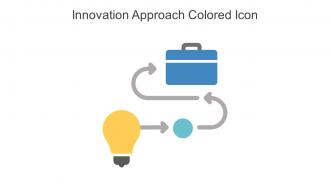 Innovation Approach Colored Icon In Powerpoint Pptx Png And Editable Eps Format