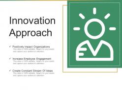 Innovation approach ppt summary ppt templates