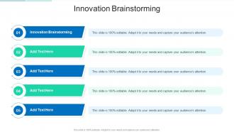 Innovation Brainstorming In Powerpoint And Google Slides Cpb