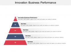Innovation business performance ppt powerpoint presentation summary show cpb