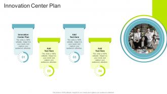 Innovation Center Plan In Powerpoint And Google Slides Cpb