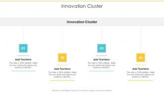 Innovation Cluster In Powerpoint And Google Slides Cpb