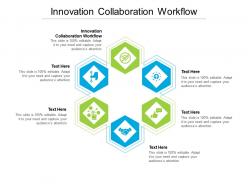 Innovation collaboration workflow ppt powerpoint show infographics cpb