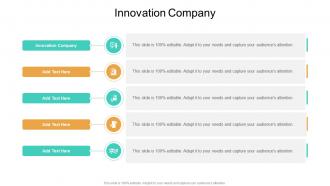 Innovation Company In Powerpoint And Google Slides Cpb