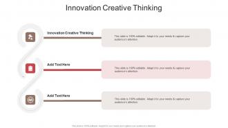 Innovation Creative Thinking In Powerpoint And Google Slides Cpb