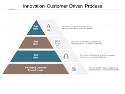 Innovation customer driven process ppt powerpoint presentation styles graphics design cpb