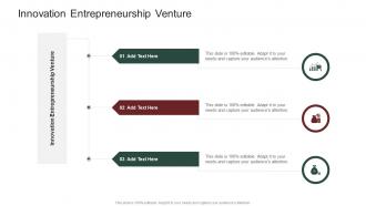 Innovation Entrepreneurship Venture In Powerpoint And Google Slides Cpb