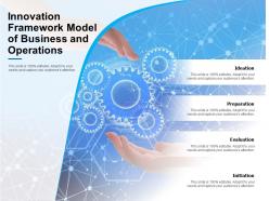 Innovation framework model of business and operations