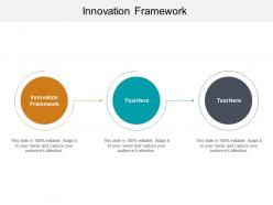 Innovation framework ppt powerpoint presentation file smartart cpb