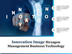 Innovation image hexagon management business technology