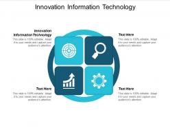 Innovation information technology ppt powerpoint presentation layouts backgrounds cpb