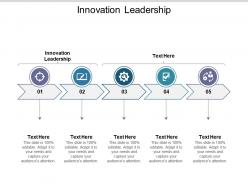 Innovation leadership ppt powerpoint presentation file designs download cpb